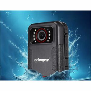 GekoGear Aegis 110 Digital Camcorder - 5.1 cm (2") LCD Screen - 58 Megapixel Image - MOV, H.264 - 64 GB Hard DriveWearable