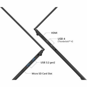 LG gram 16Z90T-G.AD8BB 40.6 cm (16") Notebook - WQXGA - Intel Core Ultra 7 255H - 32 GB - 2 TB SSD - Spanish Keyboard - Wh