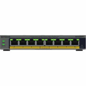 Netgear Business GS108EPP 8 Ports Manageable Ethernet Switch - Gigabit Ethernet - 10/100/1000Base-T - 3 Layer Supported - 