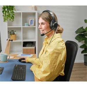 Trust Ayda Max Kabel Über das Ohr, Kopfbügel, Auf den Ohren Stereo Headset - Schwarz - Binaural - Ohrumschließend - 20 Hz 
