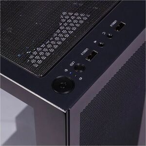 Naceb Nebula Gabinete para computadora gamer - ATX, Micro ATX, Mini ATX Placa base admitida - Media Torre - Metálico, Vidr