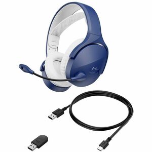 HyperX Cloud Jet Wireless Over-the-head, Over-the-ear Stereo Gaming Headset - Blue - Binaural - Circumaural - 1500 cm - Bl