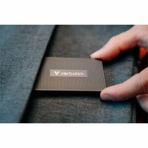 Verbatim Metal Mini 32031 1 TB Portable Solid State Drive - M.2 External - Metal Gray, Black - Notebook, Desktop PC Device
