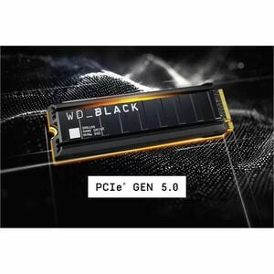 WD Black Solid State-Laufwerk - M.2 2280 Intern - 1 TB - PCI Express NVMe (PCI Express NVMe 5.0 x4) - Desktop-PC, Notebook