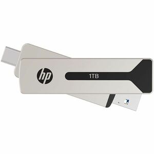 HP Pro 911 1 TB USB 3.2 Typ A, USB 3.2 Typ C Flash-Laufwerk - 1000 MB/s Read Speed - 900 MB/s Write Speed