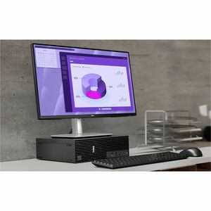Dell Pro Slim Plus QBS1250 Desktop Computer - Intel Core Ultra 7 265 - vPro Technology - 16 GB - 512 GB SSD - Slim PC - St