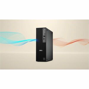 Dell Pro QCS1250 Desktop Computer - Intel Core Ultra 5 235 - vPro Technology - 16 GB - 512 GB SSD - Slim PC - Standard Bla