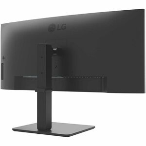 LG 34BA85QE-B 34" (86.4 cm) Class Webcam UWQHD Curved Screen LED Monitor - 21:9 - Textured Black - 34" (86.4 cm) Viewable 