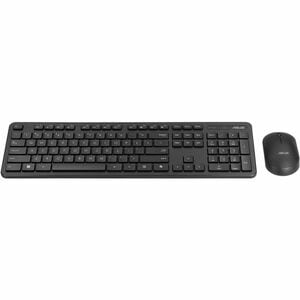 Asus CW100 Keyboard & Mouse - Hungarian - USB Wireless RF 2.40 GHz Keyboard - Keyboard/Keypad Color: Black - USB Wireless 