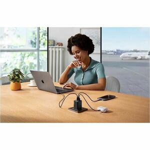 ANKER GaNPrime 67W Adaptador CA - Adaptador universal - 1 USB - 2 USB Type-C - Para Smartphone, Tablet PC, Portátil, MacBook