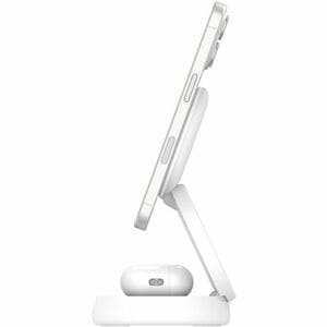 Belkin BoostCharge Induktionsladegerät - Weiß - für Qi2-fähiges Gerät - Magnetisch