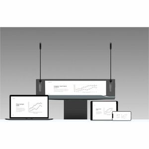 MaxHub Lectern - Height Adjustable - 420 mm Height x 1010.40 mm Depth - Presentation