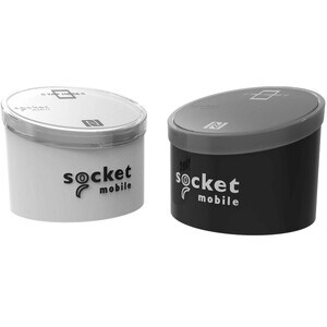 Socket Mobile SocketScan S550 Contactless Smart Card Reader/Writer - White - Wireless - NFC/Bluetooth - 100 m Operating Range