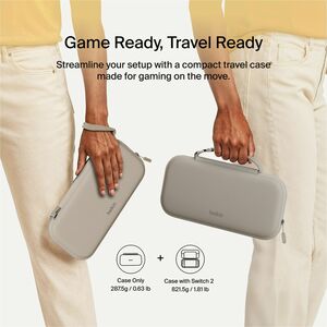 Belkin Carrying Case Nintendo Gaming Console - Pistachio Green - Scratch Resistant, Bump Resistant, Drop Resistant, Abrasi