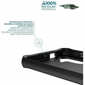 MOBILIS SPECTRUM_R Robust Hülle für Samsung Galaxy A36 5G Smartphone - Schwarz - Massiv - Anitbakteriell, Sturzsicher, Sto