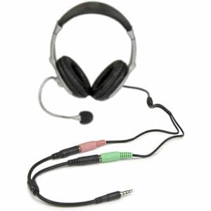 StarTech.com 20.07 cm (7.90") Mini-phone Audio Cable - 1 Each - Cable for Audio Device, Notebook, Headset, Headphone, Spea