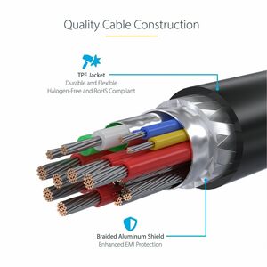 StarTech.com 3 m (118.11") USB-C Data Transfer Cable - 1 - Cable for Charger, Wall Charger, Power Bank, MacBook Pro - Firs