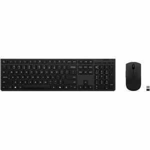 Tastiera e mouse Lenovo Professional - Italiano - USB Tipo A Forbici Wireless Bluetooth/RF 2,40 GHz Tastiera - Grigio - US