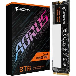 Aorus AG470E2TB 2 TB Solid State Drive - M.2 2280 Internal - PCI Express NVMe (PCI Express NVMe 4.0 x4) - Gaming Console D