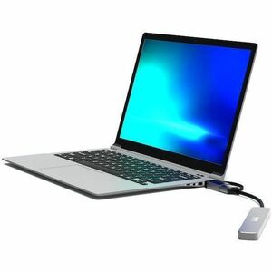 Port Connect USB Hub - USB Type A, USB Type C - 640 MB/s - Mouse, Keyboard, Flash Drive, Hard Drive, Notebook, Tablet - 4 