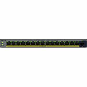 Netgear Business GS116EPP 15 Ports Manageable Ethernet Switch - Gigabit Ethernet - 10/100/1000Base-T, 1000Base-X - 3 Layer