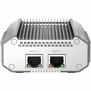 QNAP QNA-UC10G2T 10Gigabit Ethernet Adapter for Mac, Computer - 10GBase-T - Portable - Silver - USB Type C - 10 Gbit/s Dat