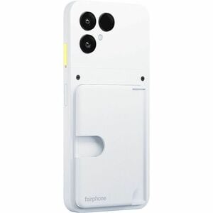 Fairphone Card, Smartphone Card Holder - Holds 3 x Card - 73.2 mm x - Recycled Plastic - Cloud White - Durable