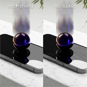 dbramante1928 ApS eco-shield 9H Plastic, Recycled Polyethylene Terephthalate (R-PET) Screen Protector for Apple iPhone Air