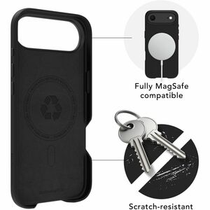 dbramante1928 ApS Roskilde Case for Apple iPhone Air Smartphone - Midnight - 30 / Carton - Soft-touch - Scratch Resistant,