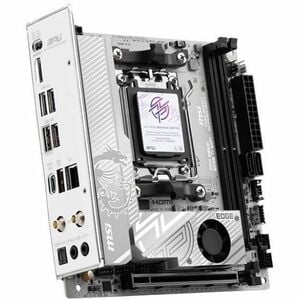 MSI MPG B850I EDGE TI WIFI Gaming Desktop Motherboard - AMD B850 Chipset - Socket AM5 - Mini ITX - Ryzen 9, Ryzen 7 Proces