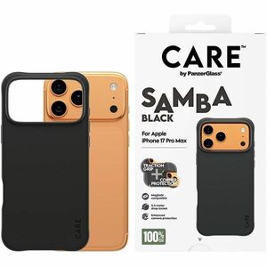 CARE Case for Apple iPhone 17 Smartphone - Black - Wireless Charging Compatible