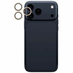 PanzerGlass Hoops Camera Lens Protector - Glitter Gold - Glass, Silicone