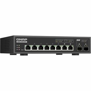 QNAP QSW QSW-L3208-2C6T 8 Ports Manageable Ethernet Switch - Gigabit Ethernet, 2.5 Gigabit Ethernet, 5 Gigabit Ethernet, 1