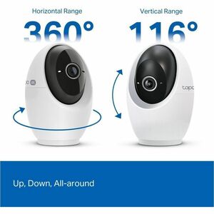 Telecamera di rete Tapo C260 8 Megapixel 4K - Colore - 1 - 12,19 m Infrarossi Visione notte - H.264 - 3840 x 2160 - 4,30 m