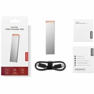 Lenovo PS8S 2 TB Solid State Drive - Cool Grey - Notebook, Desktop PC, All-in-One PC Device Supported - USB 3.2 (Gen 2) - 