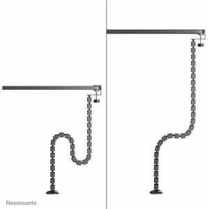 Acheminement de câbles Neomounts - Noir - Acier
