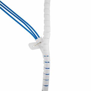 Protection de câble Neomounts - Blanc - Manchon de Câble - Plastique