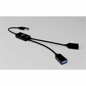 i-tec USB-A Cable HUB 2 port (2x USB-A). Kabellänge: 0,1 m. Anschluss 1: USB A, Anschluss 2: 2 x USB A, USB Version: USB 3