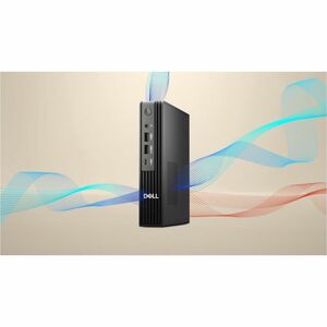 Dell Pro Micro QCM1250 Desktop Computer - Intel Core Ultra 7 265T - 16 GB - 512 GB PCI Express NVMe 4.0 SSD - Micro PC - I