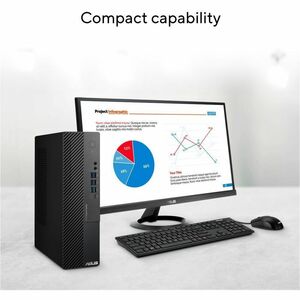 Asus ExpertCenter D9 D901SDRC-P7161TB3-CB Desktop Computer - Intel Core i7 14th Gen i7-14700 - 16 GB - 1 TB SSD - Small Fo