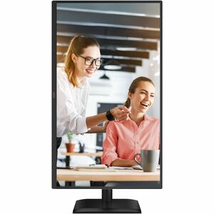 AOC Q27E4CV 27" Class WQHD LED Monitor - 16:9 - Black - 68.6 cm (27") Viewable - In-plane Switching (IPS) Technology - WLE