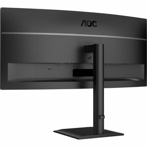 AOC CU34E4CV 34" Class UW-QHD Curved Screen LED Monitor - 21:9 - Black - 86.4 cm (34") Viewable - Vertical Alignment (VA) 