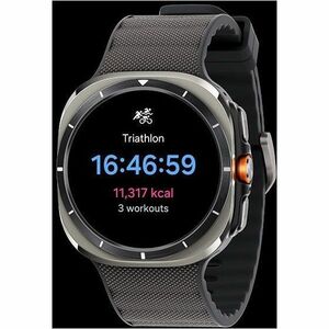 Samsung Galaxy Watch Ultra SM-L705F Smart Watch - 47.40 mm Case Height - 47.10 mm Case Width - Titanium Silver Body Color 