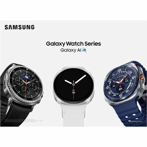 Samsung Galaxy Watch8 Classic SM-L500 Smart Watch - 46 mm Case Height - 46.40 mm Case Width - Black Case Color - Black Ban