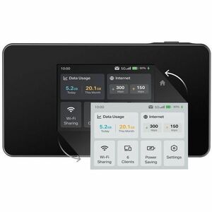TP-Link M8550 Wi-Fi 6E IEEE 802.11 a/b/g/n/ac/ax 1 SIM Mobilfunk Modem/Wireless Router - 5G - HSPA+, HSPA, WCDMA, LTE - Tr