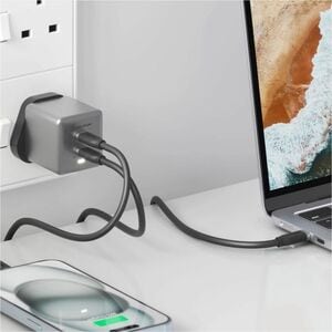 Alogic Rapid Power 45 W AC Adapter - 1 Pack - Universal Adapter - 2 USB Type-C - For iPhone, iPad Pro - 120 V AC, 230 V AC