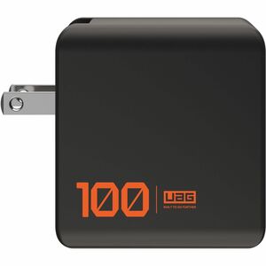 UAG SRGE (US) 100W 3 Port Wall Charger - Black - 100 W - United States - 120 V AC, 230 V AC Input - 5 V DC, 9 V DC, 12 V D