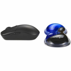 Kensington Repose-poignet Slim Duo Gel pour souris/trackball - Bleu. Matériel: Gel, Polyuréthane thermoplastique (TPU), Co
