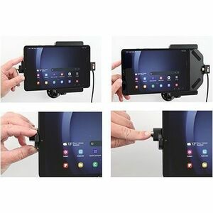 Brodit Tablet PC Tablet PC Holder - Portrait, Landscape - Acrylonitrile Butadiene Styrene (ABS), Acetal Plastic - Black - 