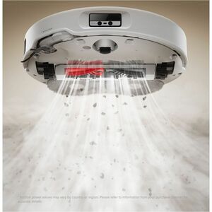 ROBOROCK Qrevo Curv 5A1 Robot Aspirapolvere e Lavapavimenti, Aspirazione 18.500 Pa, Doppio Sistema Anti-Groviglio, Mocio e